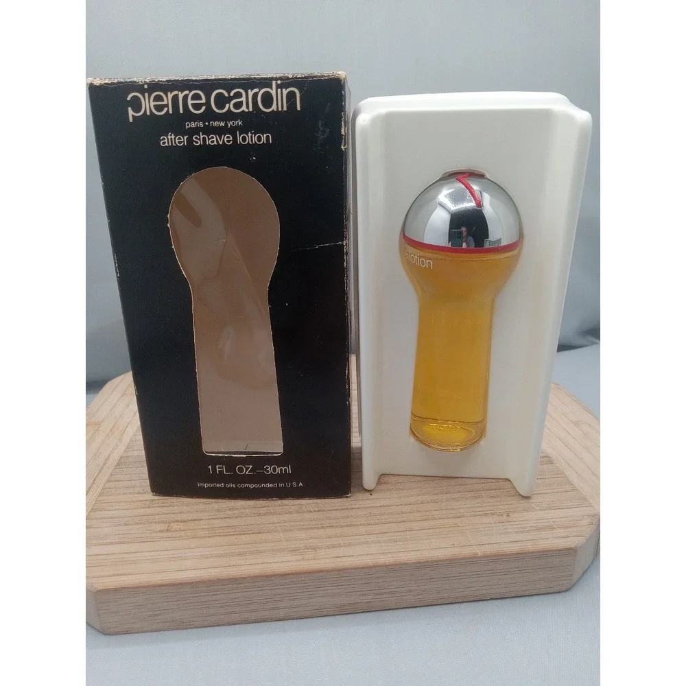 Pierre Cardin for Men After Shave Lotion – 1oz Splash – New Box Has Wear Vintage